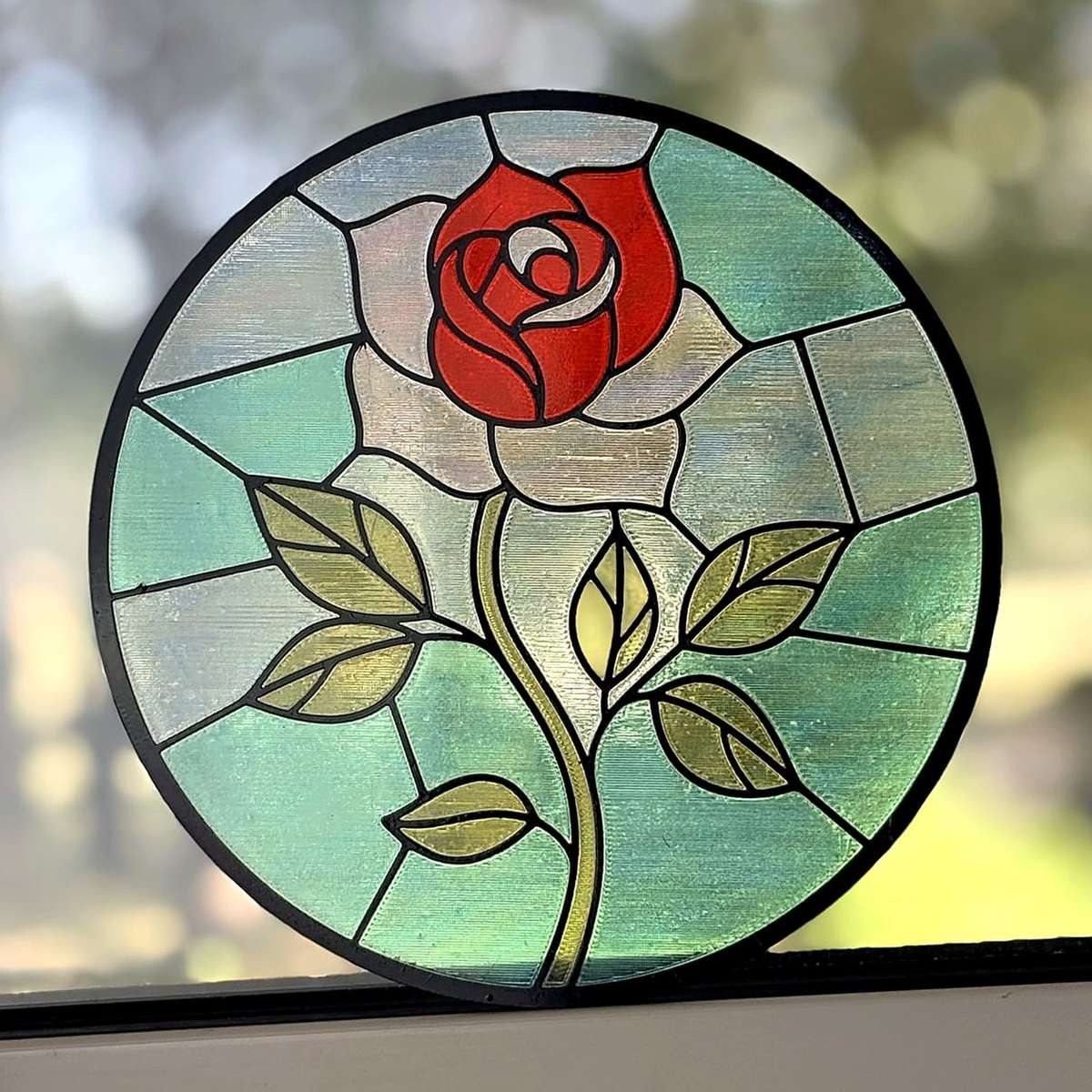 Rose stylisée